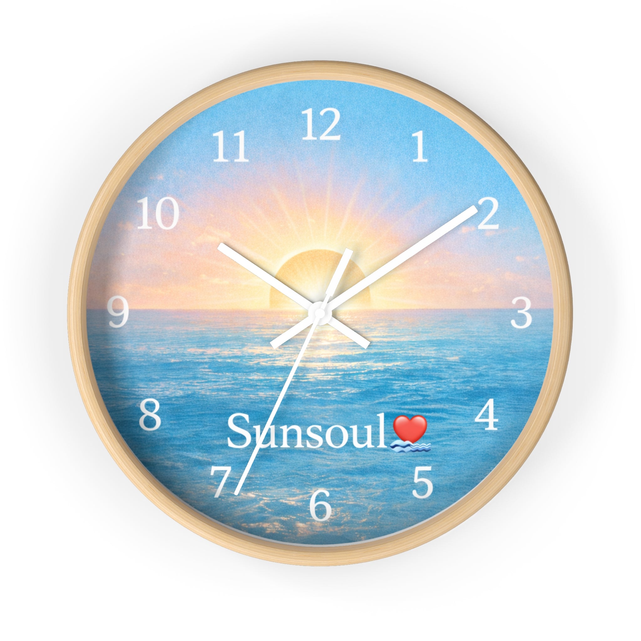Orologio da Parete Sunsoul – Tempo, Presenza & Consapevolezza