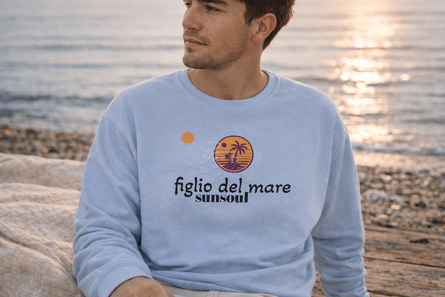 T-Shirt “Figlio del Mare” – SUNSOUL Lifestyle - SUNSOUL Official